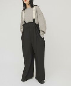 KBF / ケービーエフ その他パンツ | BACKタックサスペンダーパンツ