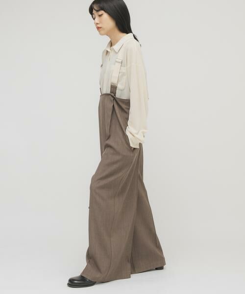 KBF / ケービーエフ その他パンツ | BACKタックサスペンダーパンツ | 詳細3