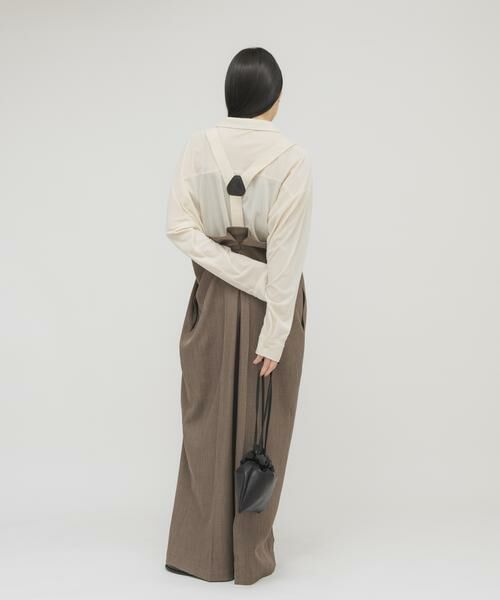 KBF / ケービーエフ その他パンツ | BACKタックサスペンダーパンツ | 詳細5