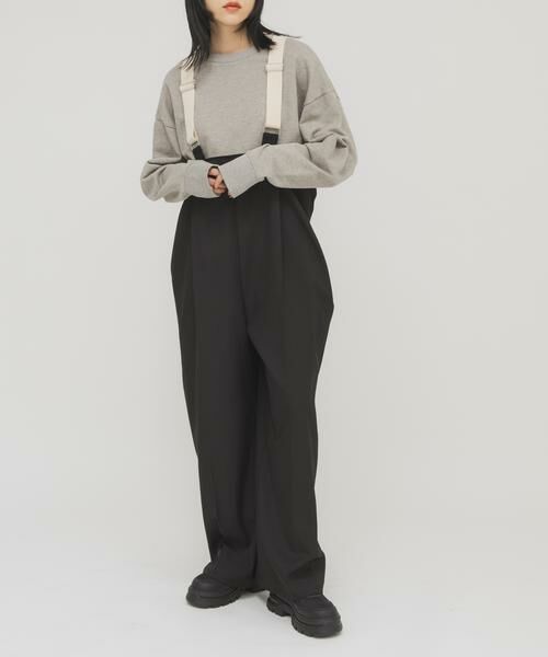 KBF / ケービーエフ その他パンツ | BACKタックサスペンダーパンツ | 詳細11