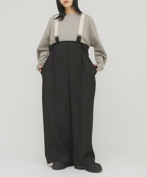 KBF / ケービーエフ その他パンツ | BACKタックサスペンダーパンツ | 詳細12