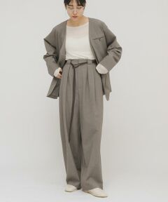 KBF / ケービーエフ その他パンツ | 『2サイズ展開』ベルトSETスラックス