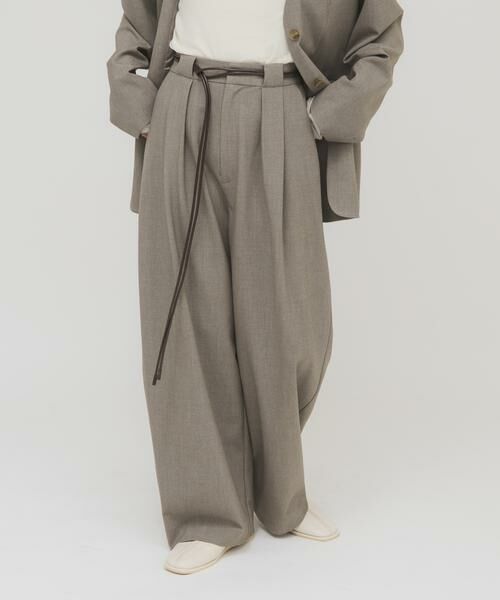 KBF / ケービーエフ その他パンツ | 『2サイズ展開』ベルトSETスラックス | 詳細10