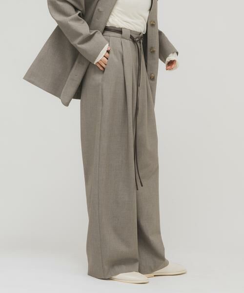 KBF / ケービーエフ その他パンツ | 『2サイズ展開』ベルトSETスラックス | 詳細11