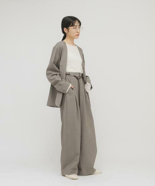 KBF / ケービーエフ その他パンツ | 『2サイズ展開』ベルトSETスラックス | 詳細15