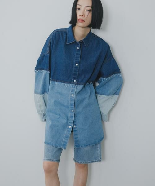 KBF / ケービーエフ ショート・ハーフ・半端丈パンツ | 『2サイズ展開』スリムハーフデニム | 詳細4