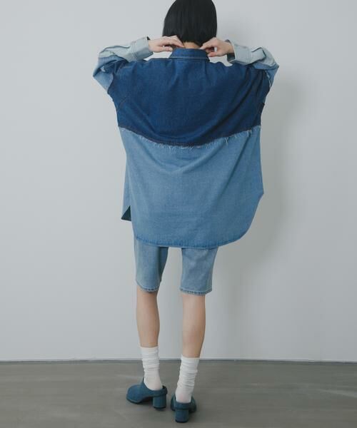 KBF / ケービーエフ ショート・ハーフ・半端丈パンツ | 『2サイズ展開』スリムハーフデニム | 詳細5