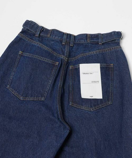 KBF / ケービーエフ デニムパンツ | 『3サイズ展開』タックボタンアップデニム | 詳細11