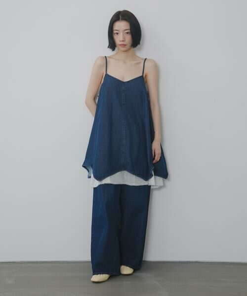 KBF / ケービーエフ デニムパンツ | 『3サイズ展開』タックボタンアップデニム | 詳細6