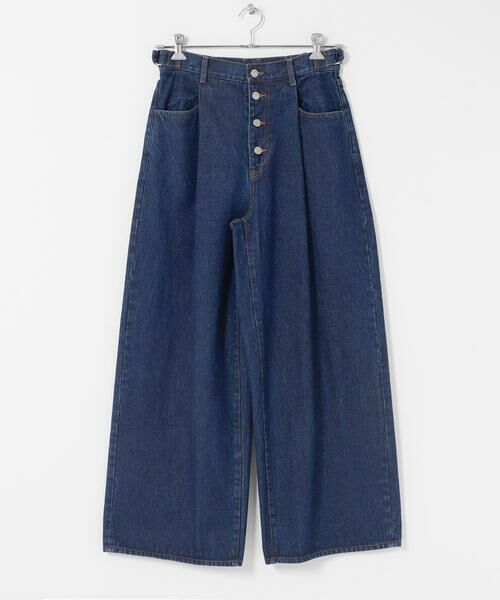 KBF / ケービーエフ デニムパンツ | 『3サイズ展開』タックボタンアップデニム | 詳細7