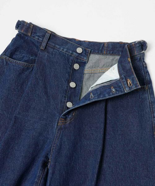 KBF / ケービーエフ デニムパンツ | 『3サイズ展開』タックボタンアップデニム | 詳細8