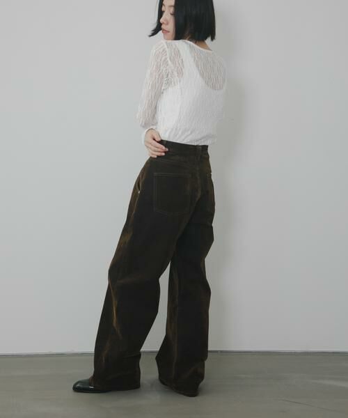 KBF / ケービーエフ デニムパンツ | 『2サイズ展開』フロントパネルデザインデニム | 詳細5