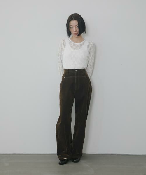 KBF / ケービーエフ デニムパンツ | 『2サイズ展開』フロントパネルデザインデニム | 詳細6