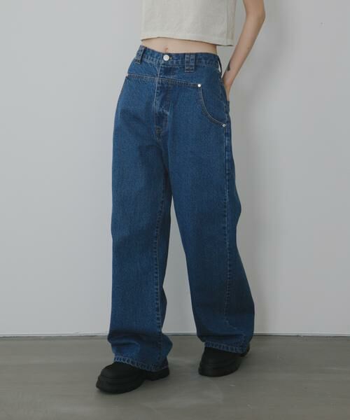 KBF / ケービーエフ デニムパンツ | 『2サイズ展開』フロントパネルデザインデニム | 詳細10