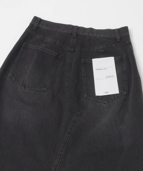 KBF / ケービーエフ スカート | アシメフリンジデニムスカート | 詳細20