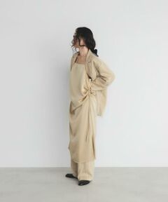 KBF / ケービーエフ ワンピース | ドロストサテンキャミワンピース