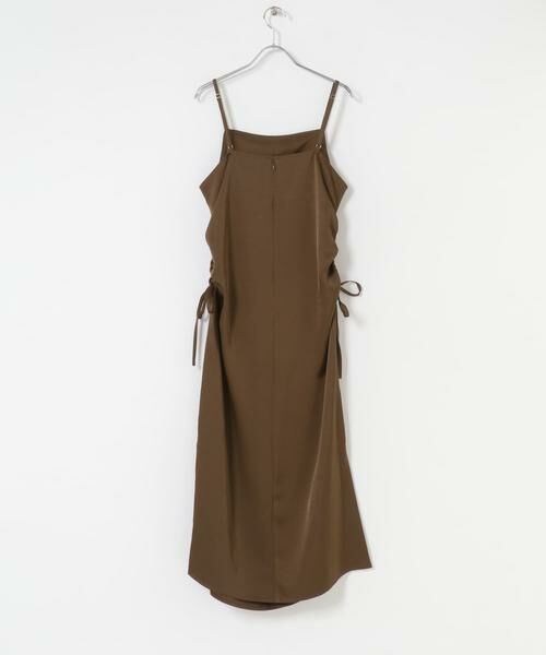 KBF / ケービーエフ ワンピース | ドロストサテンキャミワンピース | 詳細9