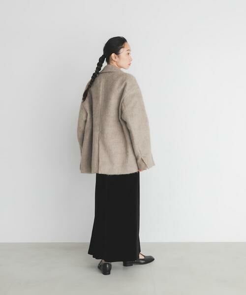 KBF / ケービーエフ ワンピース | ベロアシャーリングドレス | 詳細19