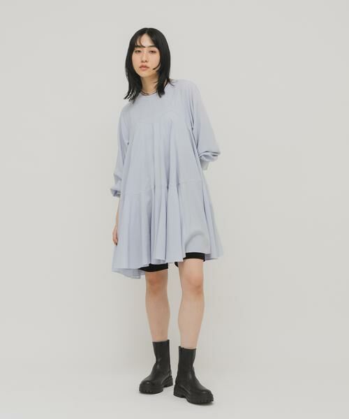 KBF / ケービーエフ ワンピース | 2WAYボリュームヘムミニワンピース | 詳細4