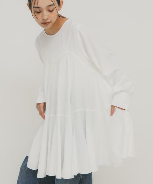 KBF / ケービーエフ ワンピース | 2WAYボリュームヘムミニワンピース | 詳細13