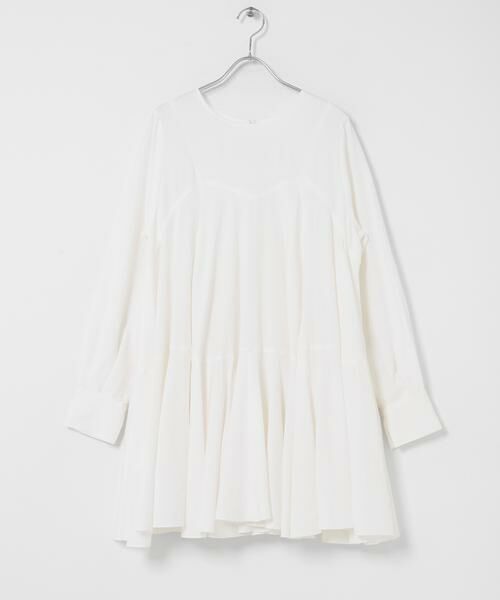 KBF / ケービーエフ ワンピース | 2WAYボリュームヘムミニワンピース | 詳細20