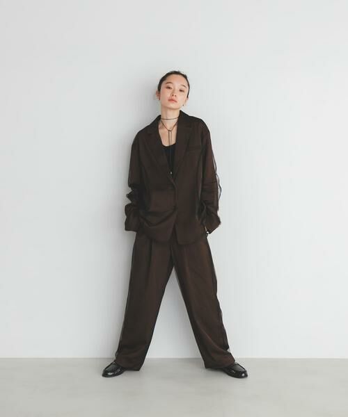 KBF / ケービーエフ その他アウター | サテンチュールジャケット | 詳細3