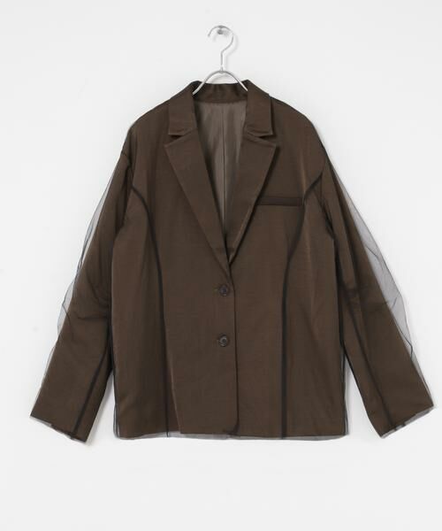 KBF / ケービーエフ その他アウター | サテンチュールジャケット | 詳細8