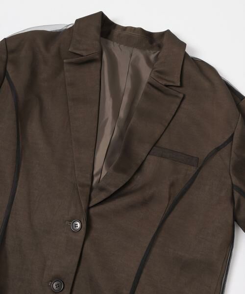 KBF / ケービーエフ その他アウター | サテンチュールジャケット | 詳細9