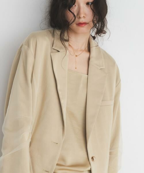 KBF / ケービーエフ その他アウター | サテンチュールジャケット | 詳細11