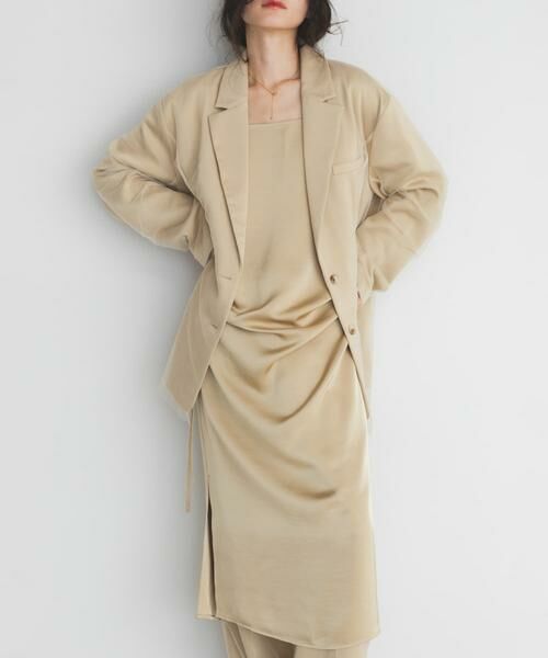 KBF / ケービーエフ その他アウター | サテンチュールジャケット | 詳細13