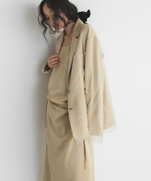 KBF / ケービーエフ その他アウター | サテンチュールジャケット | 詳細14