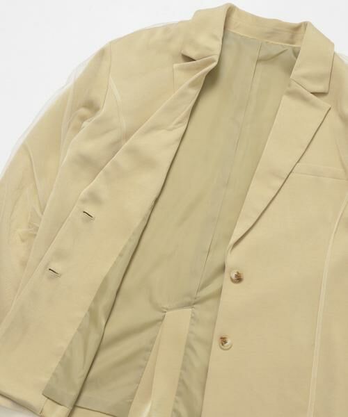 KBF / ケービーエフ その他アウター | サテンチュールジャケット | 詳細19