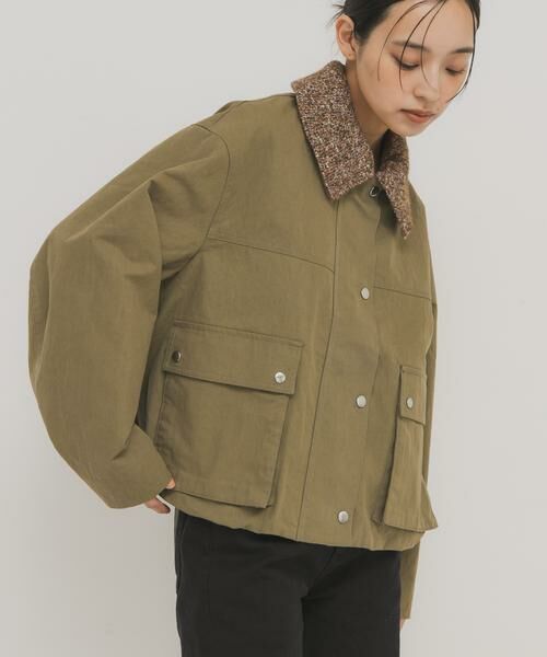 KBF / ケービーエフ ブルゾン | 2WAYカラーバルーンブルゾン | 詳細1