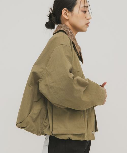 KBF / ケービーエフ ブルゾン | 2WAYカラーバルーンブルゾン | 詳細4