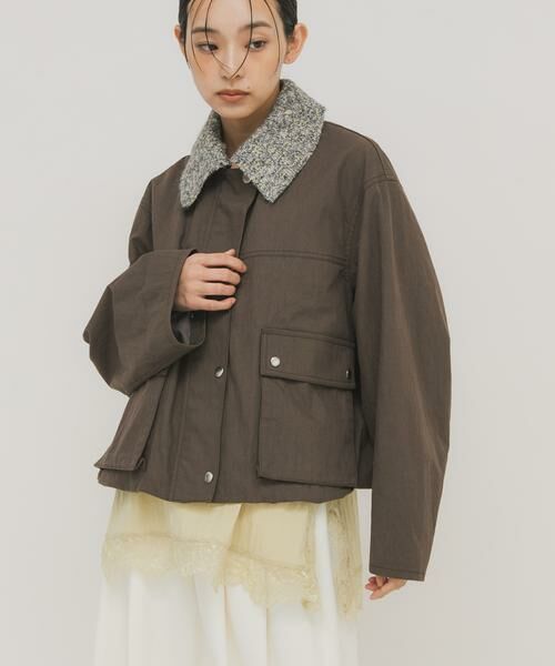 KBF / ケービーエフ ブルゾン | 2WAYカラーバルーンブルゾン | 詳細12