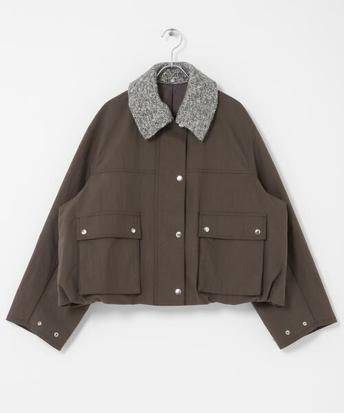 KBF / ケービーエフ ブルゾン | 2WAYカラーバルーンブルゾン | 詳細18