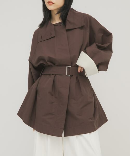 KBF / ケービーエフ その他アウター | テントラインBIGミドルコート（ブラウン）