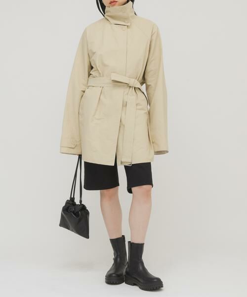 KBF / ケービーエフ その他アウター | テントラインBIGミドルコート（ベージュ）