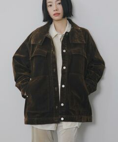 KBF / ケービーエフ ブルゾン | ハイネックデニムブルゾン