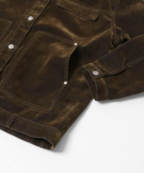 KBF / ケービーエフ ブルゾン | ハイネックデニムブルゾン | 詳細8