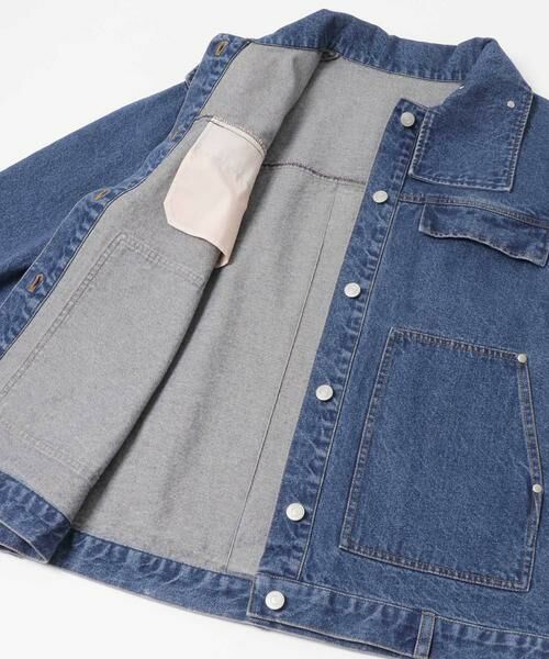KBF / ケービーエフ ブルゾン | ハイネックデニムブルゾン | 詳細20