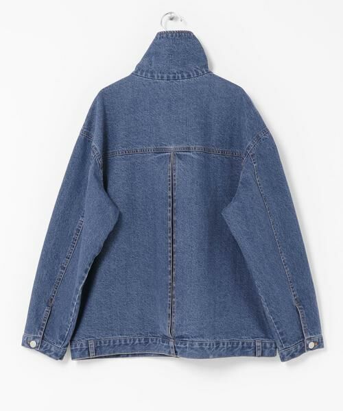 KBF / ケービーエフ ブルゾン | ハイネックデニムブルゾン | 詳細21
