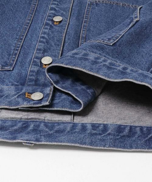 KBF / ケービーエフ ブルゾン | ハイネックデニムブルゾン | 詳細22