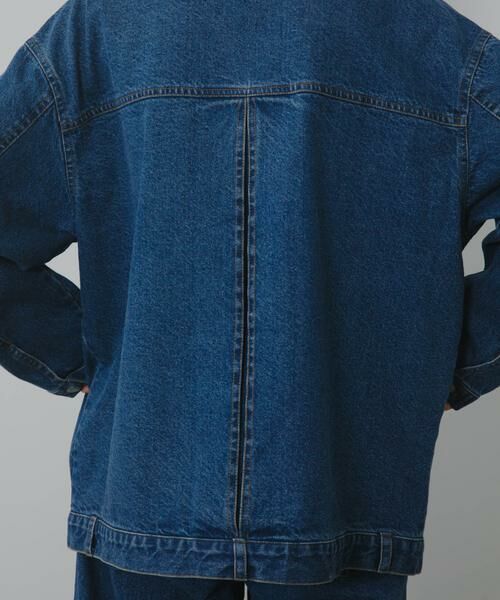 KBF / ケービーエフ ブルゾン | ハイネックデニムブルゾン | 詳細12