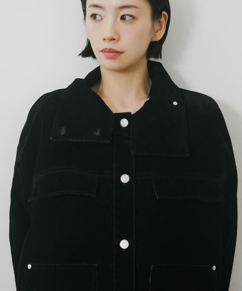 KBF / ケービーエフ ブルゾン | ハイネックデニムブルゾン | 詳細23