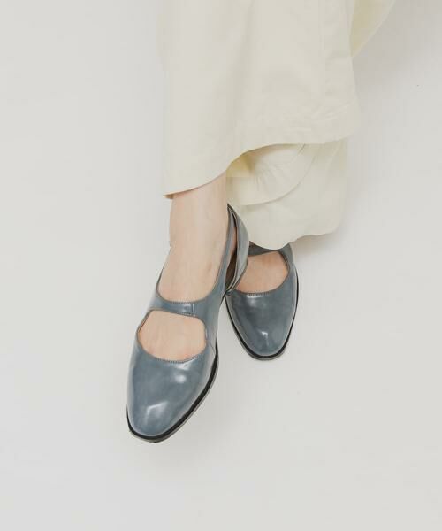 KBF / ケービーエフ フラットシューズ | カットデザインメリージェーンローファー | 詳細1