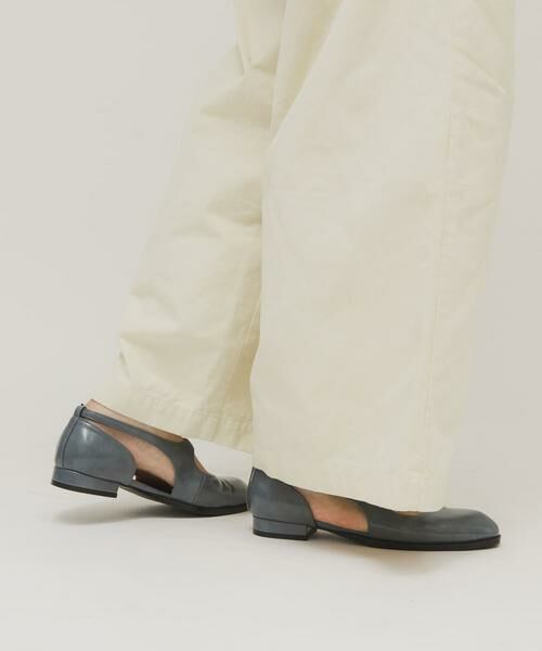 KBF / ケービーエフ フラットシューズ | カットデザインメリージェーンローファー | 詳細3