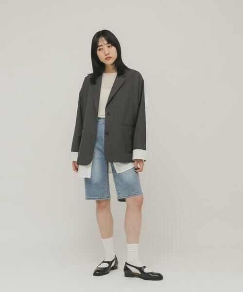 KBF / ケービーエフ フラットシューズ | カットデザインメリージェーンローファー | 詳細5