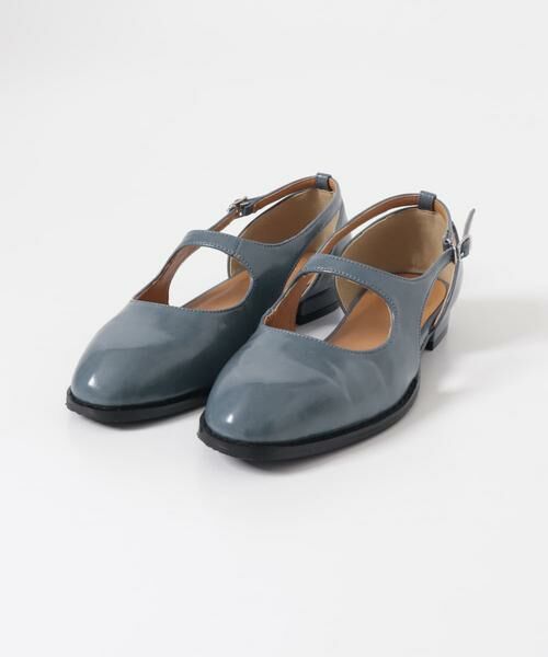 KBF / ケービーエフ フラットシューズ | カットデザインメリージェーンローファー | 詳細7