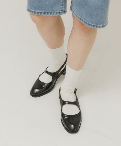 KBF / ケービーエフ フラットシューズ | カットデザインメリージェーンローファー | 詳細10